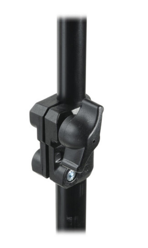 Manfrotto 367B 9ft Basic Light Stand, 4 Section In Black