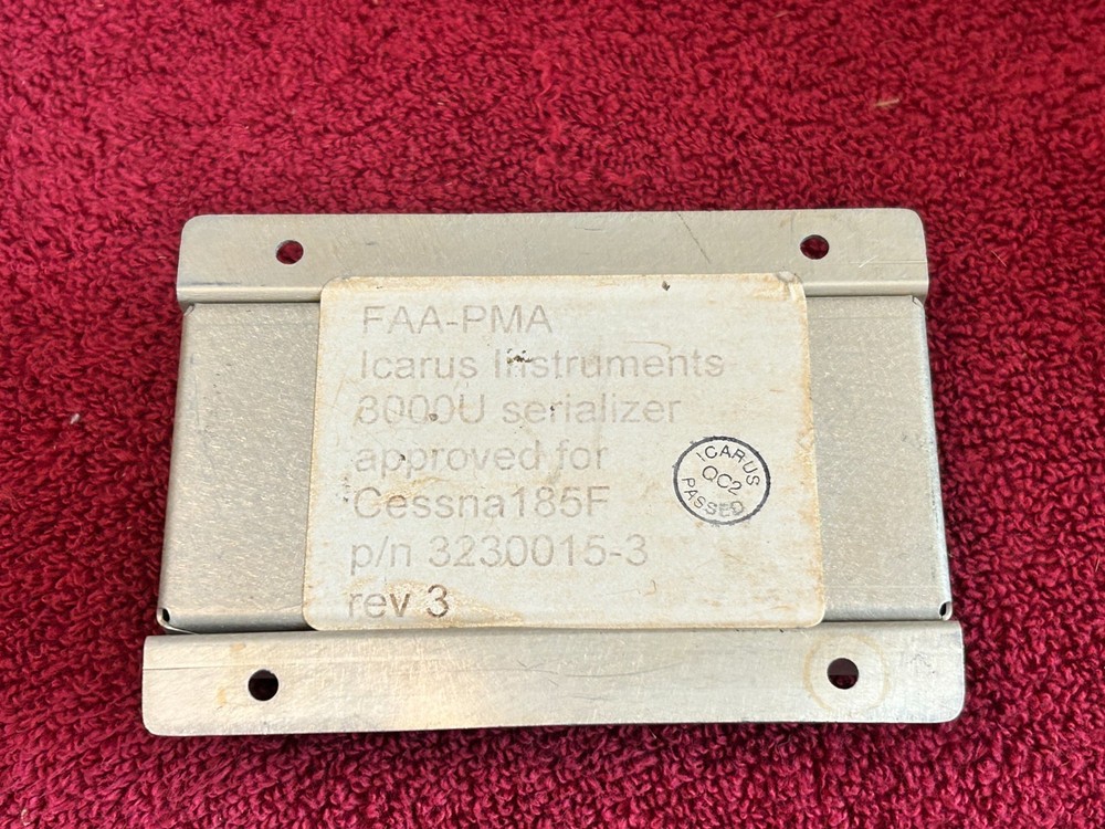 ICARUS 3000U SERIALIZER P/N 3230015-3