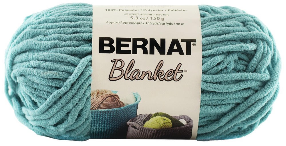 Bernat Blanket Yarn-Light Teal - 161200-734