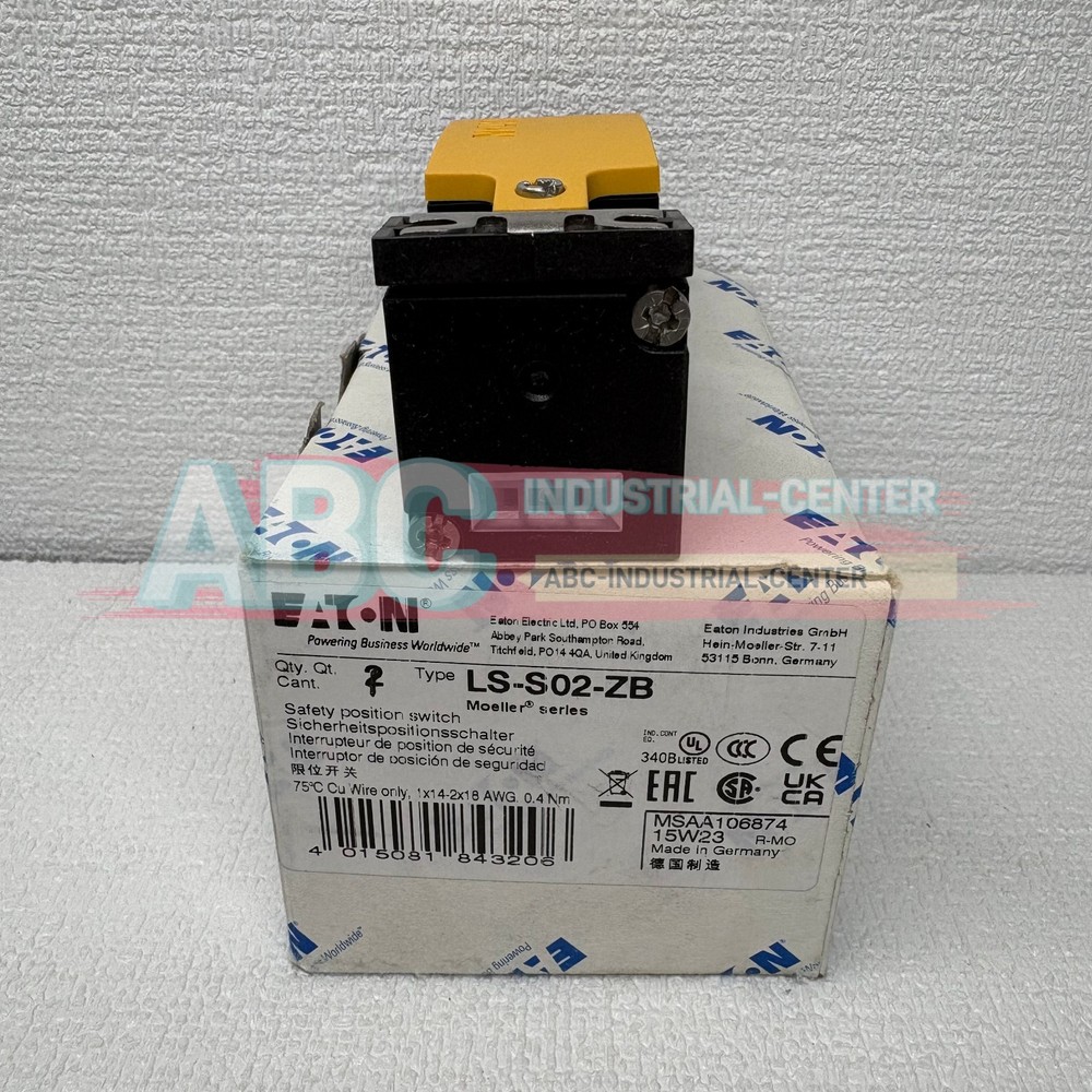 1PCS New Eaton LS-S02-ZB Safety limit switch#
