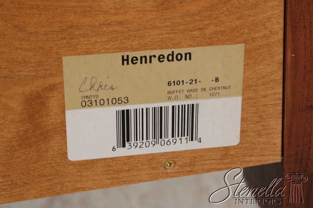 72701: HENREDON Custom Painted Finish Sideboard Cabinet