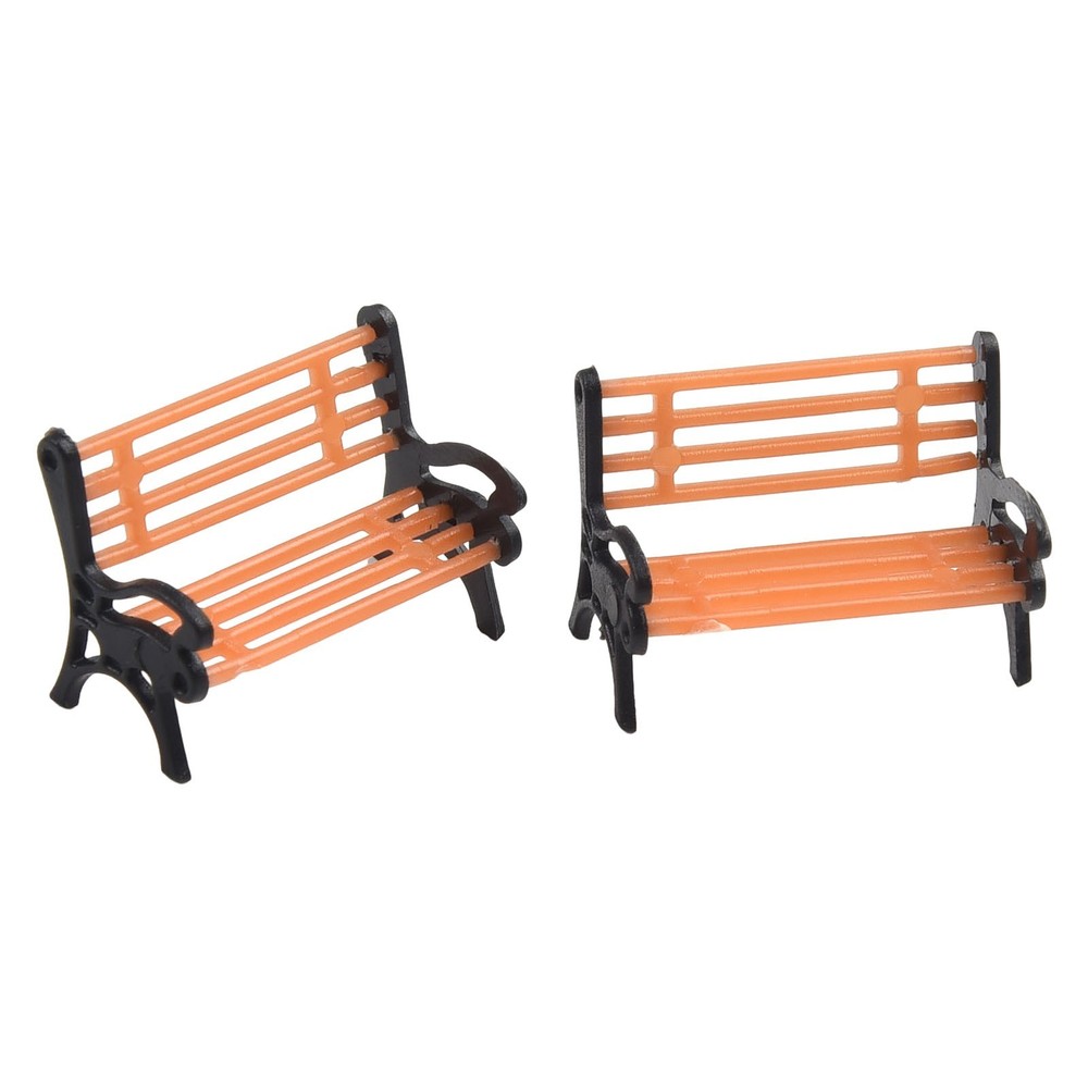 Model Train Model High Quality Model Park Bench Park Layout Settee Street