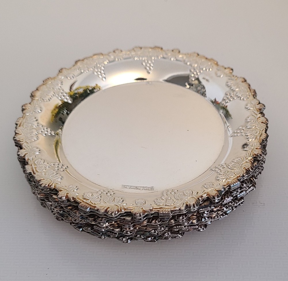 Silver Plated Coasters