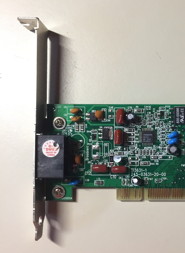 Vintage Creative Modem Blaster Card D13631-1