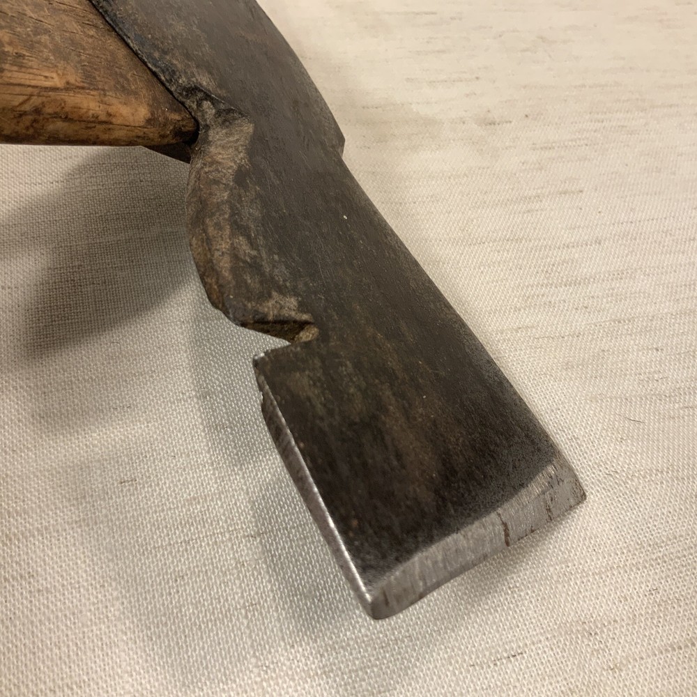VINTAGE PLUMB CARPENTER'S HATCHET OCTAGONAL HAMMER w/ NAIL PULLER Tool
