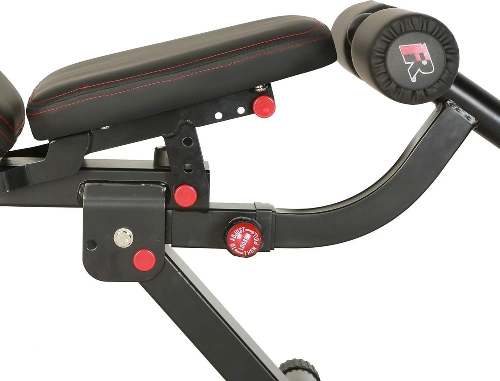 2000 Super Max XL Adjustable Weight Bench - 850 lb Capacity, Foldable Design