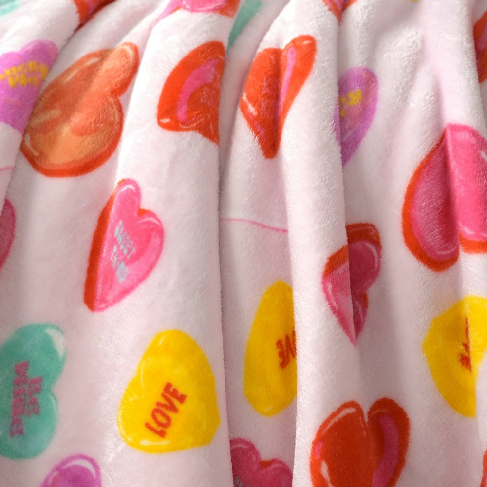Valentines Day Oversize Plush Throw Blanket