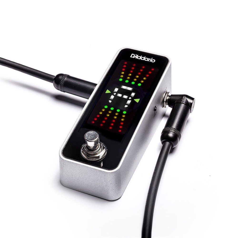 D'Addario Planet Waves Chromatic Pedal Tuner - True Bypass - 32 Processing