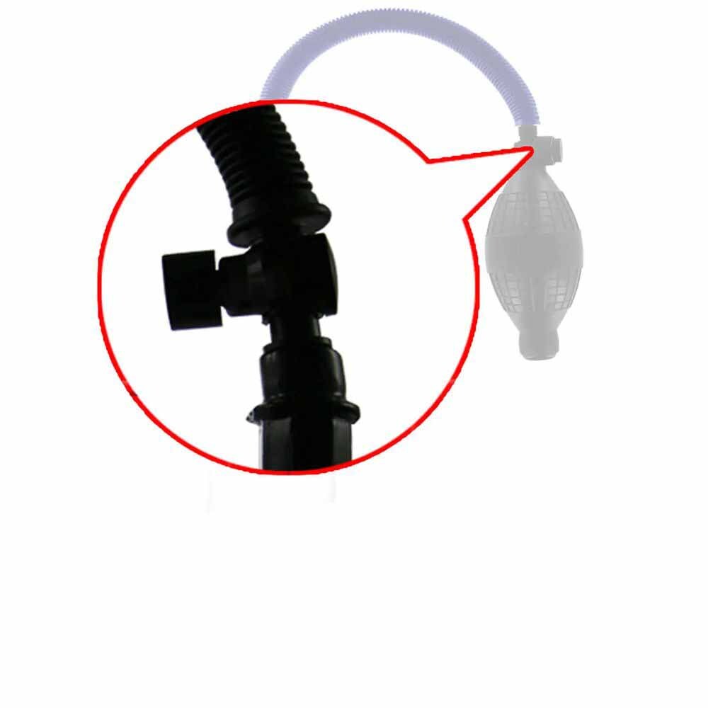 Replacement Bulb-Style Handle with Quick-Release Valve for Penis Nipple Pump