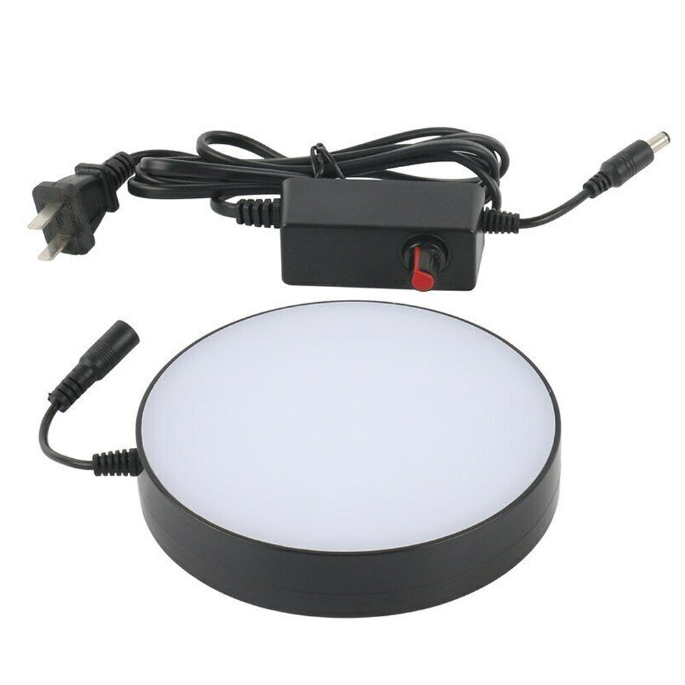 Adjustable Brightness LED Ring Bottom Light Source f Stereo Microscope100V-240V