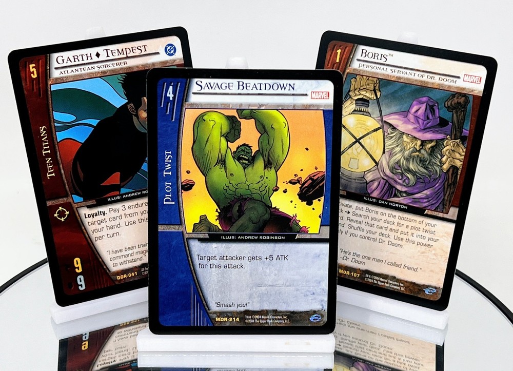 Upper Deck: Vs System Bundle DOR vs MOR COMPLETE sets (385/385) NM - MP