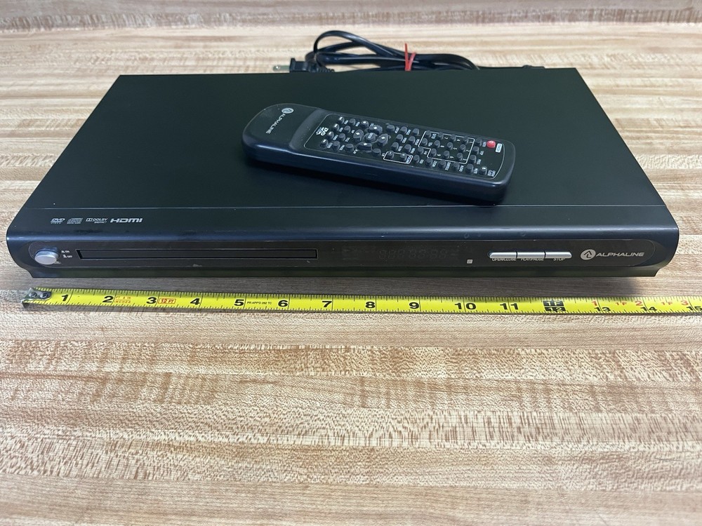 Alphaline DVD/CD player Model 16957 With Remote
