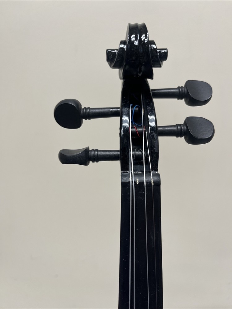 Kerrey Violin Student Black W/Case String Size 4/4