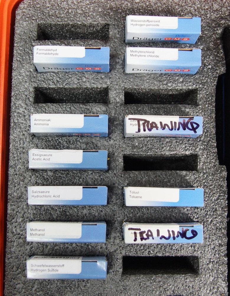 Drager CMS Permissible Gas Analyzer with Chips