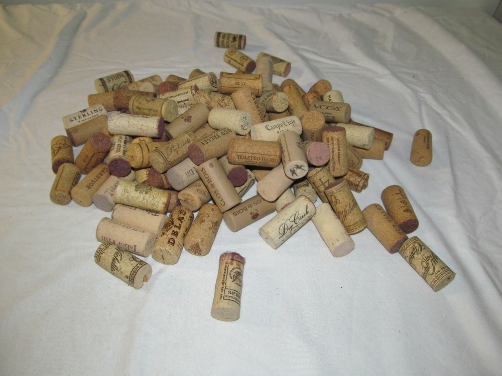(113) Assorted Wine Corks for Crafts