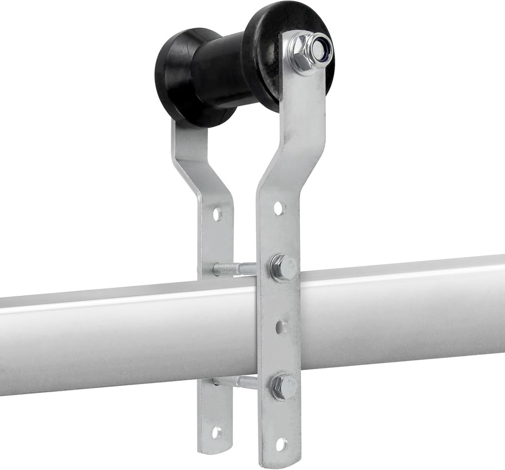 Updated 5" Boat Trailer Rollers with Brackets Black Adjustable Keel Roller Ass.