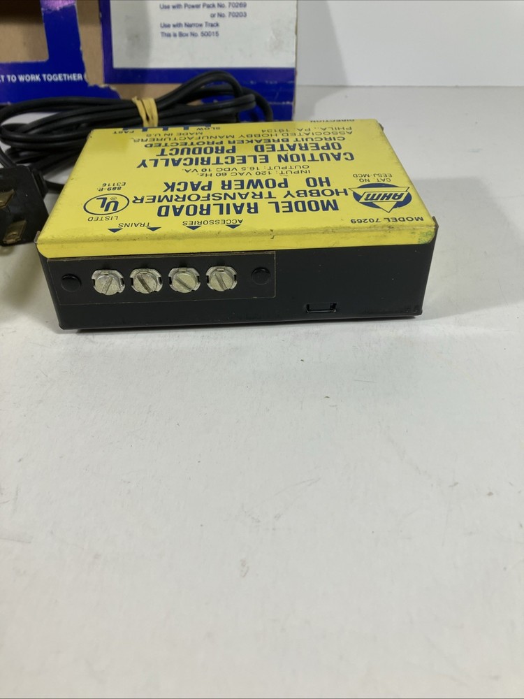 AHM Power Pack Transformers Model 70269 - Set of 2 - Tested