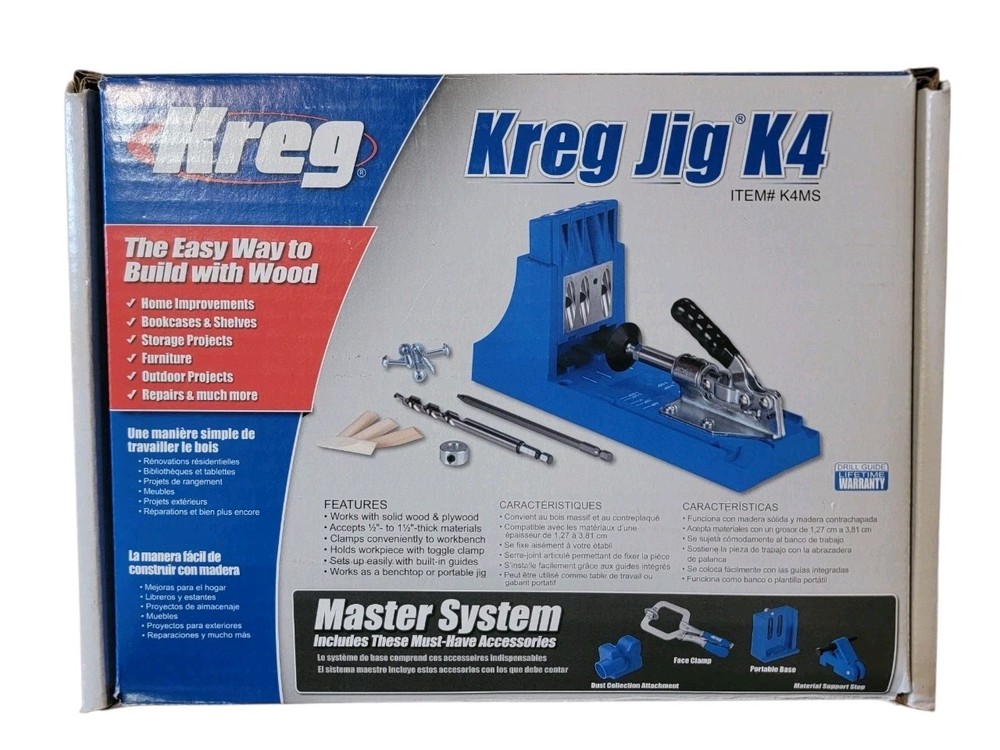 Kreg K4MS Jig Master System/New Open Box