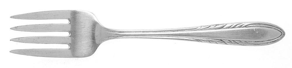National Silver Co Flame Salad Fork 485578
