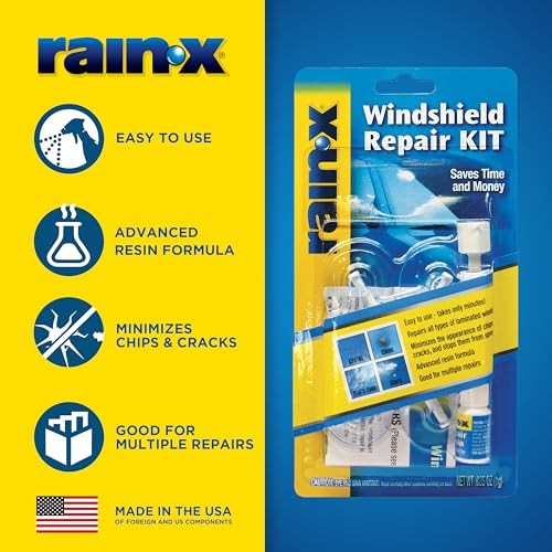 600001 Windshield Repair Kit - Quick and Easy Durable Resin Based Windshield