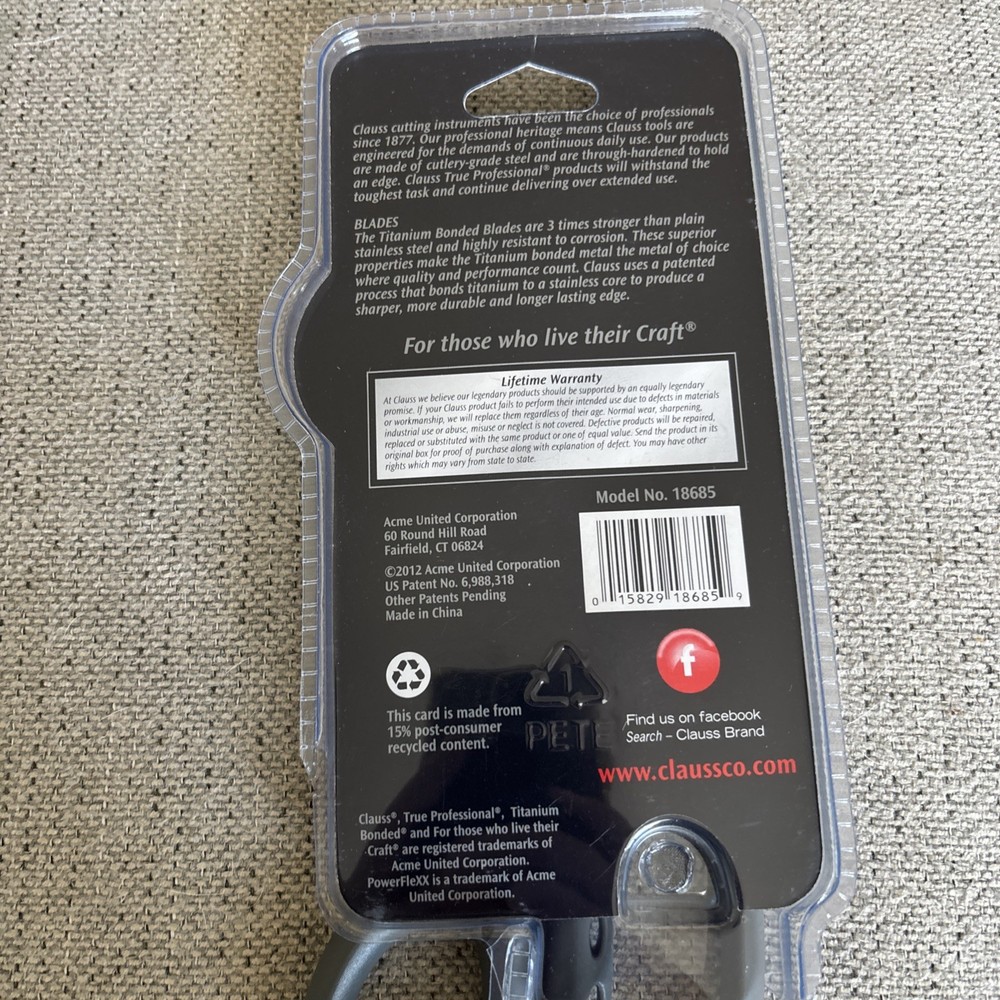 Clauss 7 Inch PowerFlex Titanium Scissors