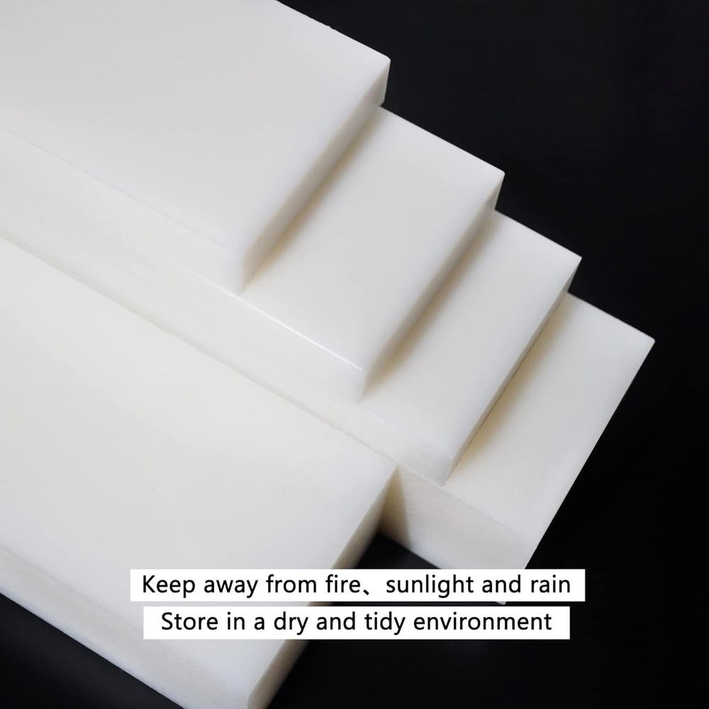High Density Polyethylene Tapping Block for DIY Projects and Floor Improvement