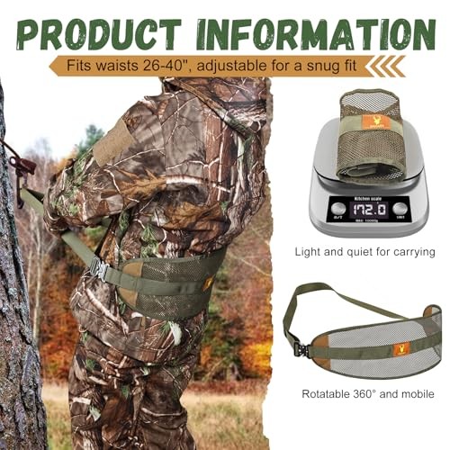 Outdoor Hunting Back Band Adjustable Saddle Harness Additional Saddle Support