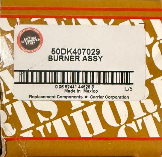 Carrier Hvac 50DK407029- Genuine OEM Replacement Part