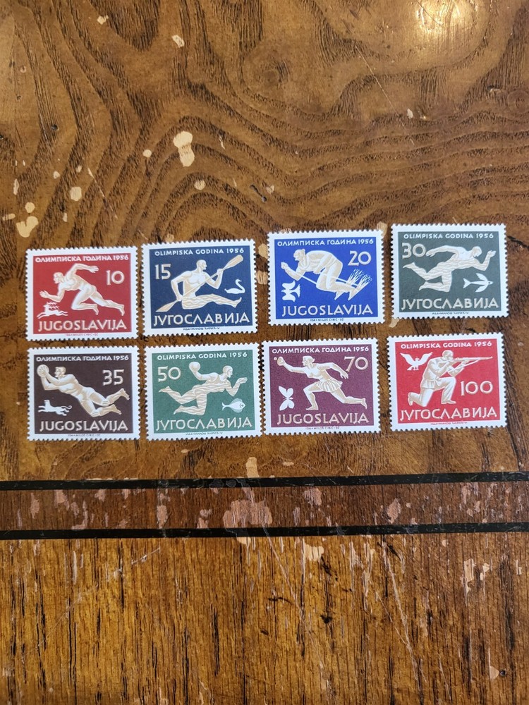 Stamps Yugoslavia Scott #461-8 nh