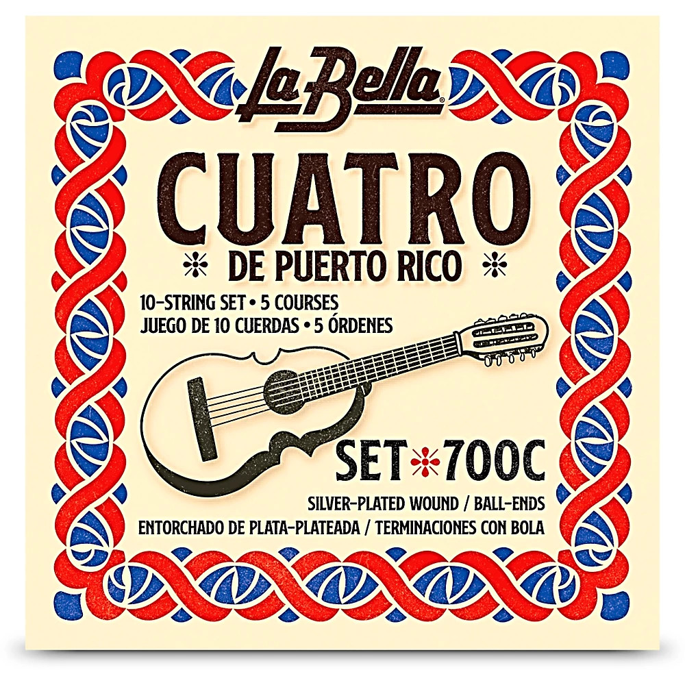 700C Puerto Rican Cuatro Strings