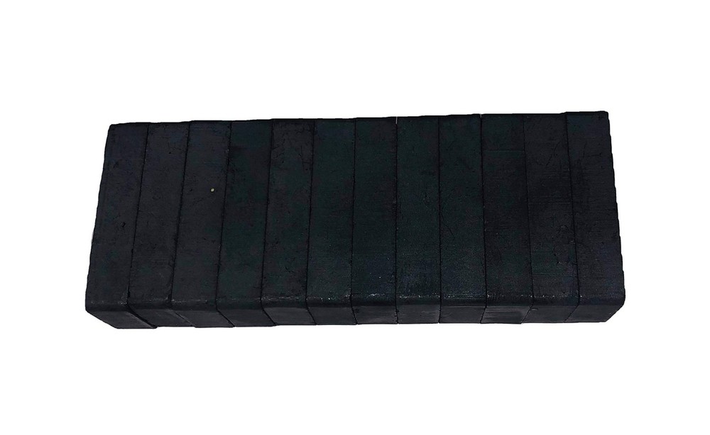 AZ Industries Ceramic Ferrite Rectangular Block Domino Magnet, 12-Pack, 1 7/8...