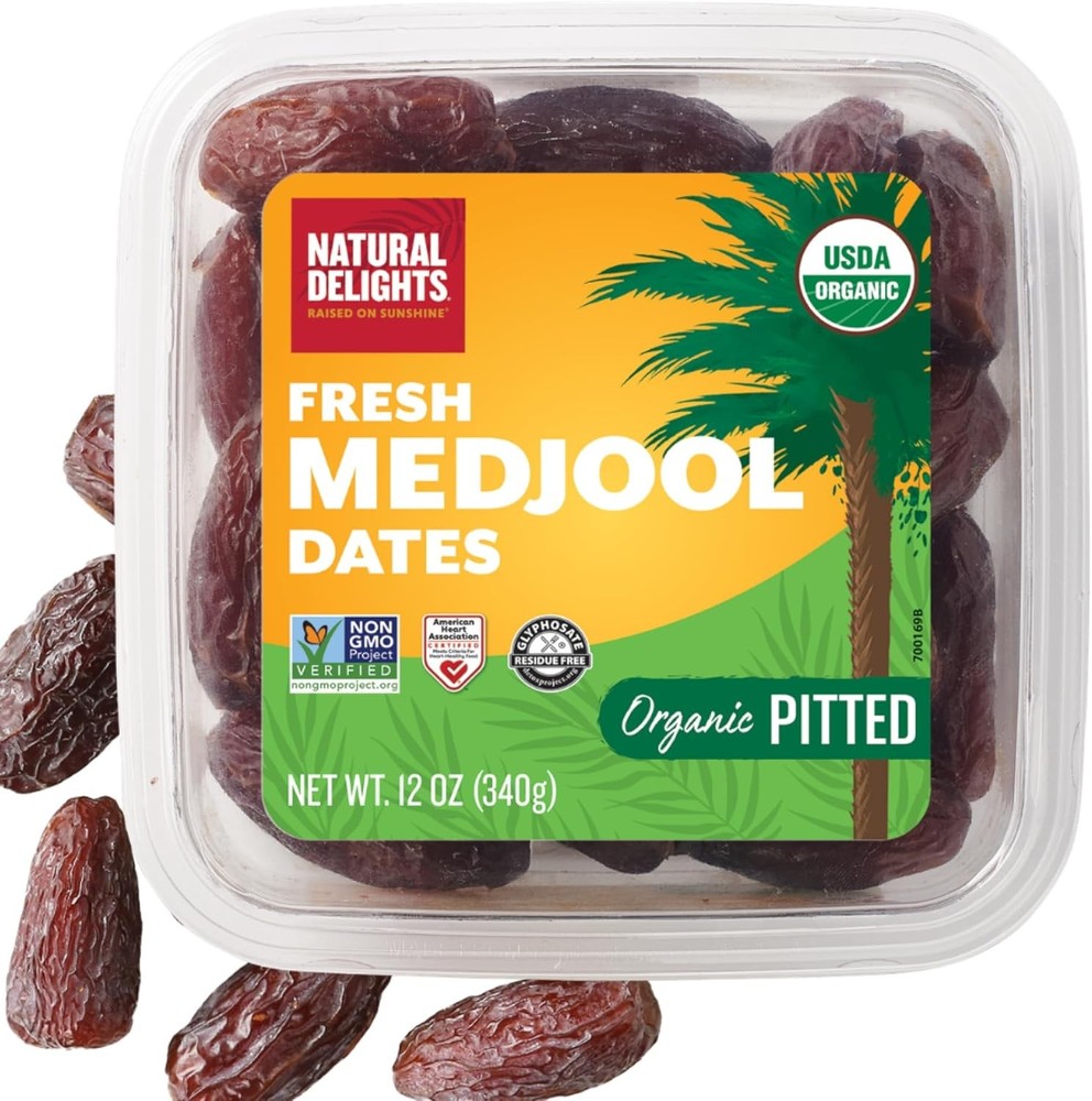 Medjool Dates - Jumbo USDA Certified Organic Pitted Dates