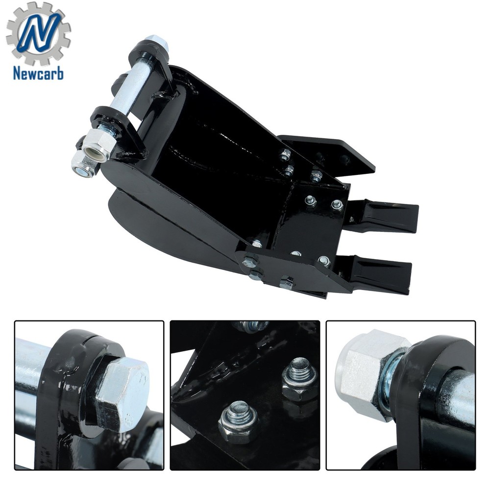 Narrow 200mm Bucket for Mini Excavators Compact & Versatile Digging Tool US