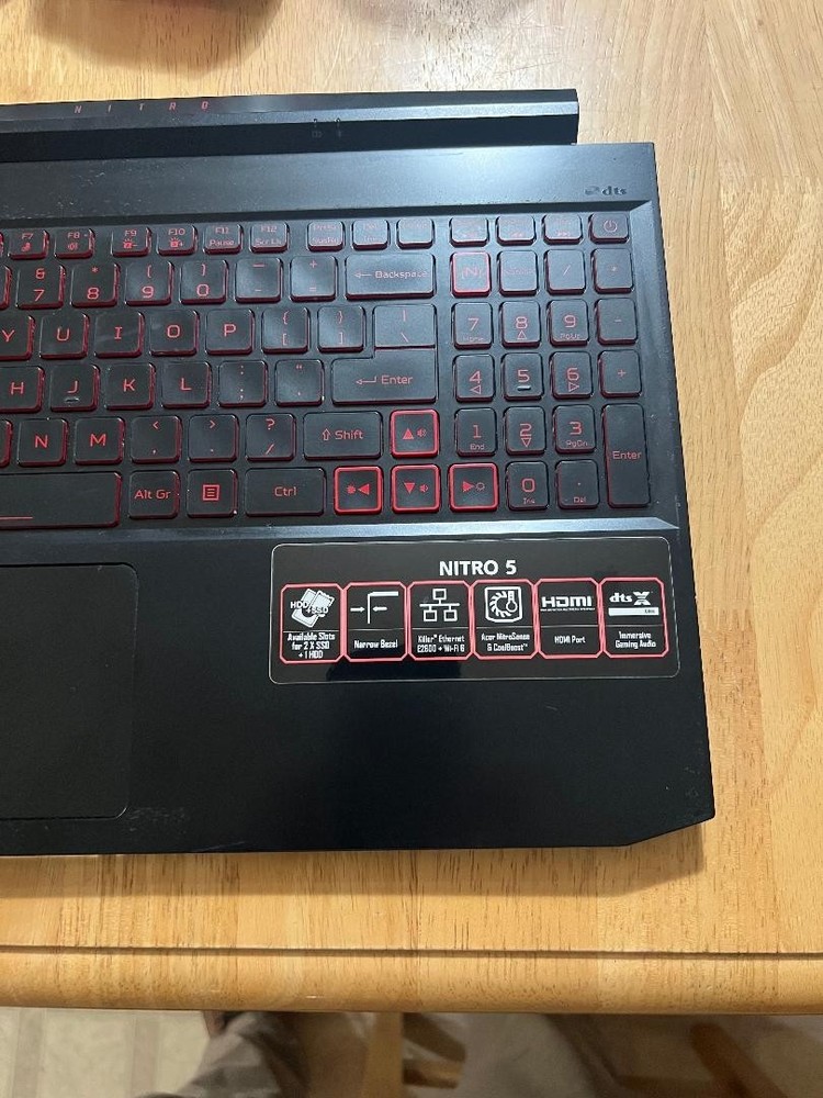 acer nitro 5 laptop sticker