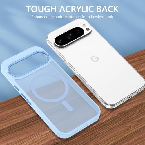 Magnetic for Google Pixel 10 Case/Pixel 10 Google Pixel 10/10 Pro Light Blue