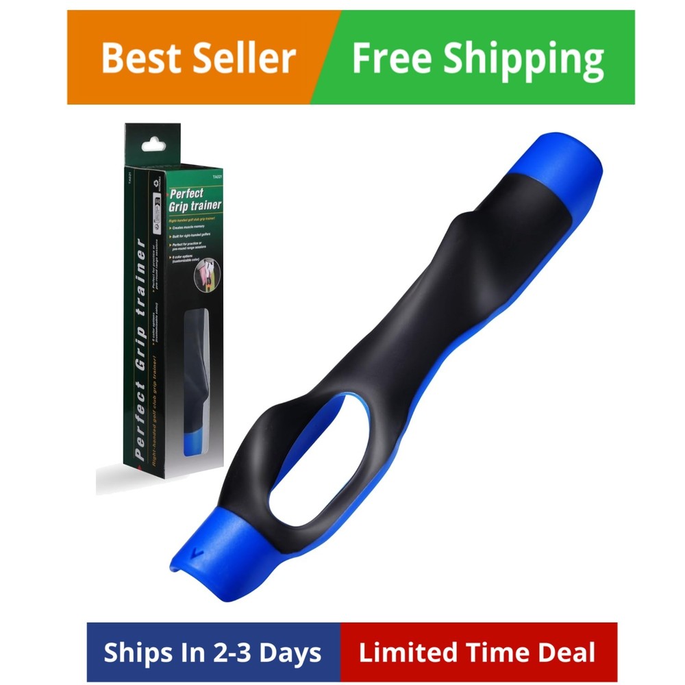 Professional Golf Grip Trainer for Improved Hand Positioning and Technique