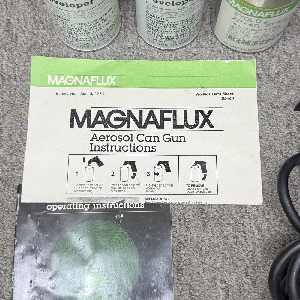 Magnaflux Blacklight Model ZB w/ Case