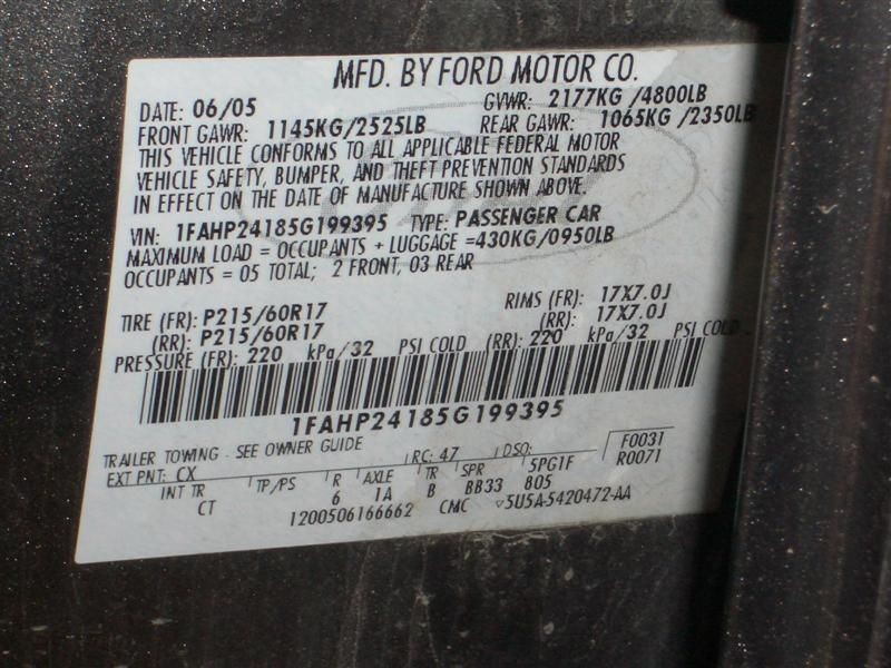 05 FIVE HUNDRED AUDIO EQUIPMENT 438408