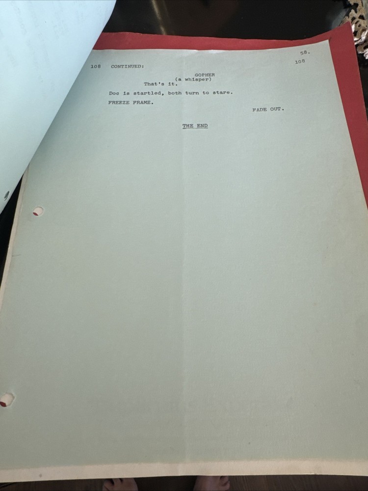 “THE LOVE BOAT” show script K-97