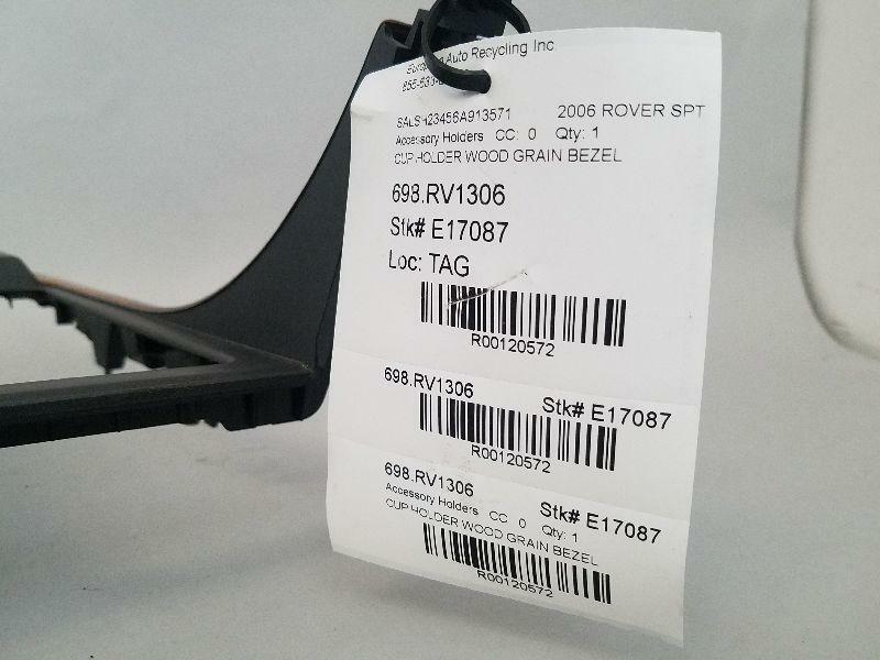 06 Land Rover RANGE ROVER SPORT Accessory Holders