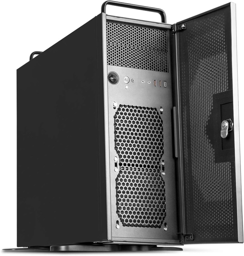 Silverstone RM42-502 4U Rackmount Server Chassis with Liquid Cooling Support