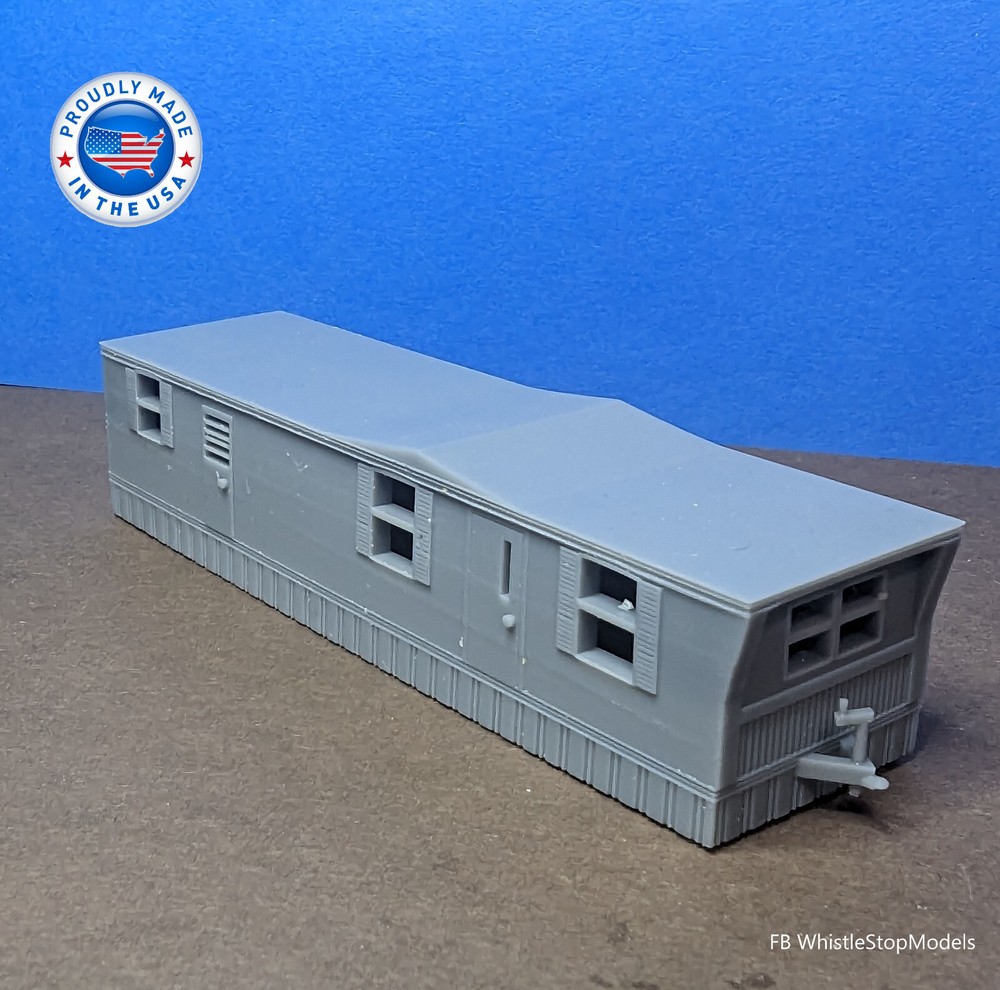 Z Scale Trailer mobile home house 2