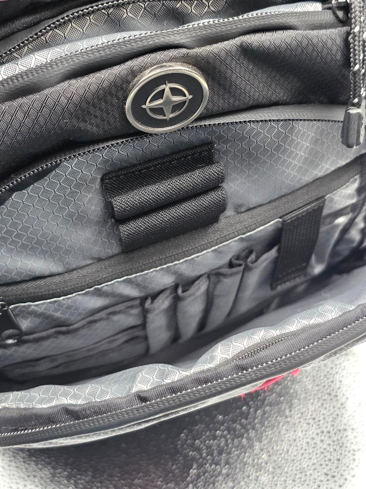True North iPad In Motion Black Top Handle Backpack