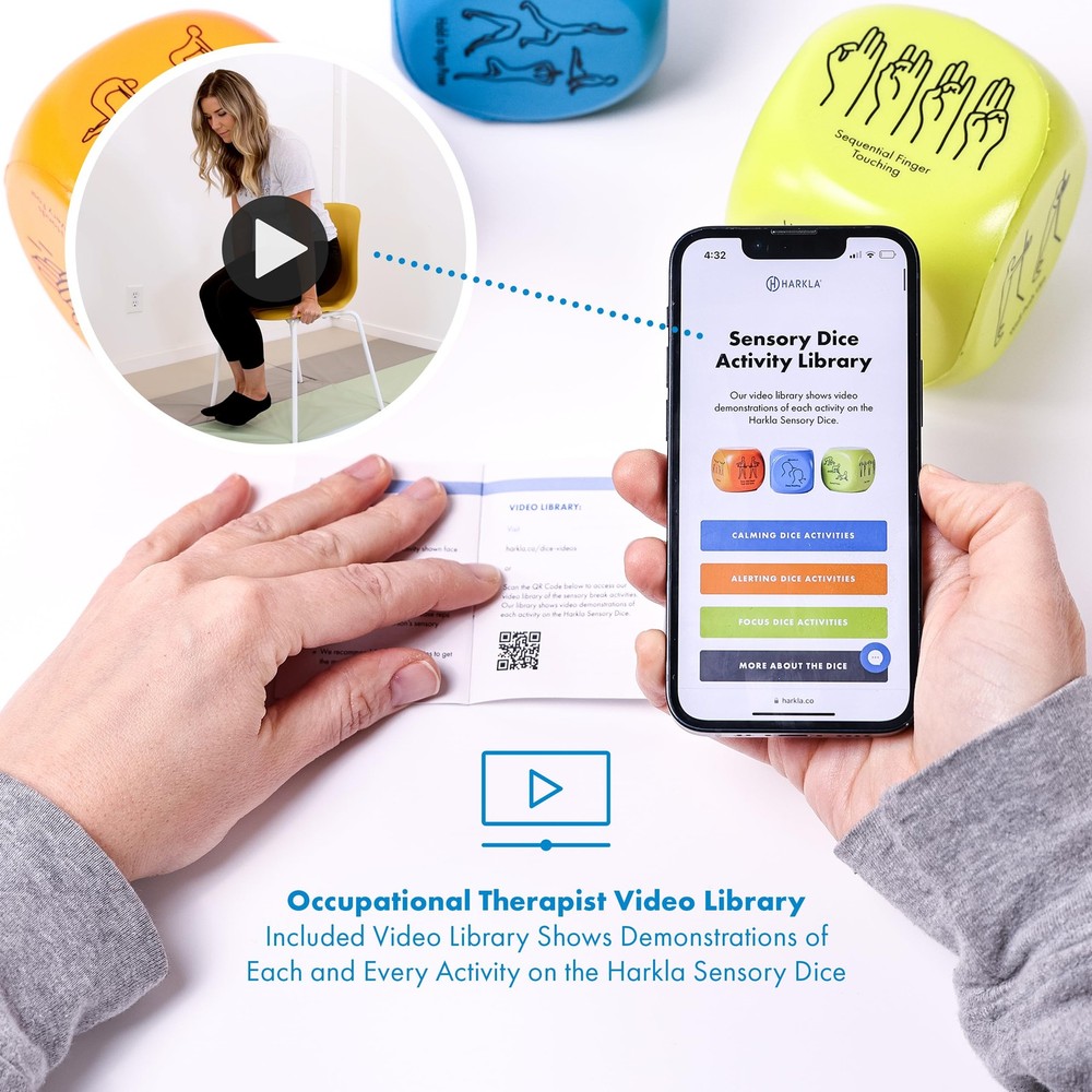 Sensory Activity Dice – Fun and Effective Brain Breaks for and Adults | Helps...