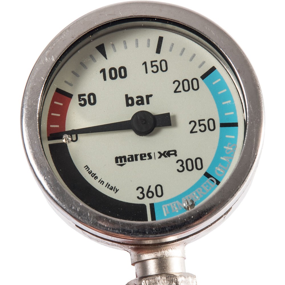 Mares XR Pressure Gauge 22" (56cm) Hose