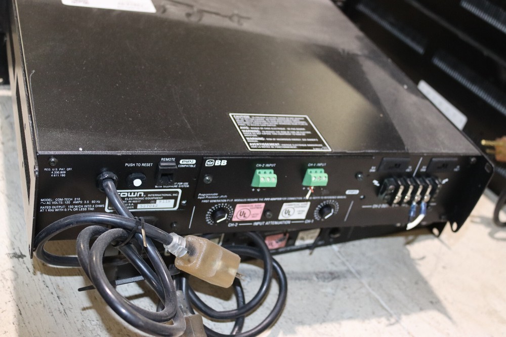 Crown Com-Tech 410 2-Channel Power Amplifier