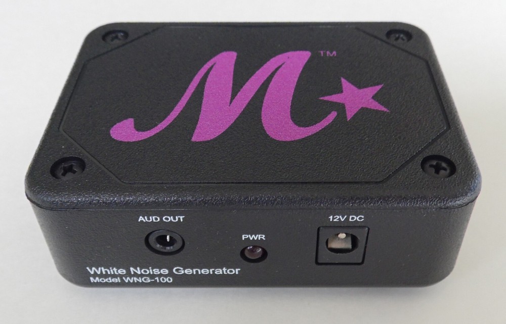 Genuine True-Random Analog White Noise Generator / Sound Machine. Does not loop.