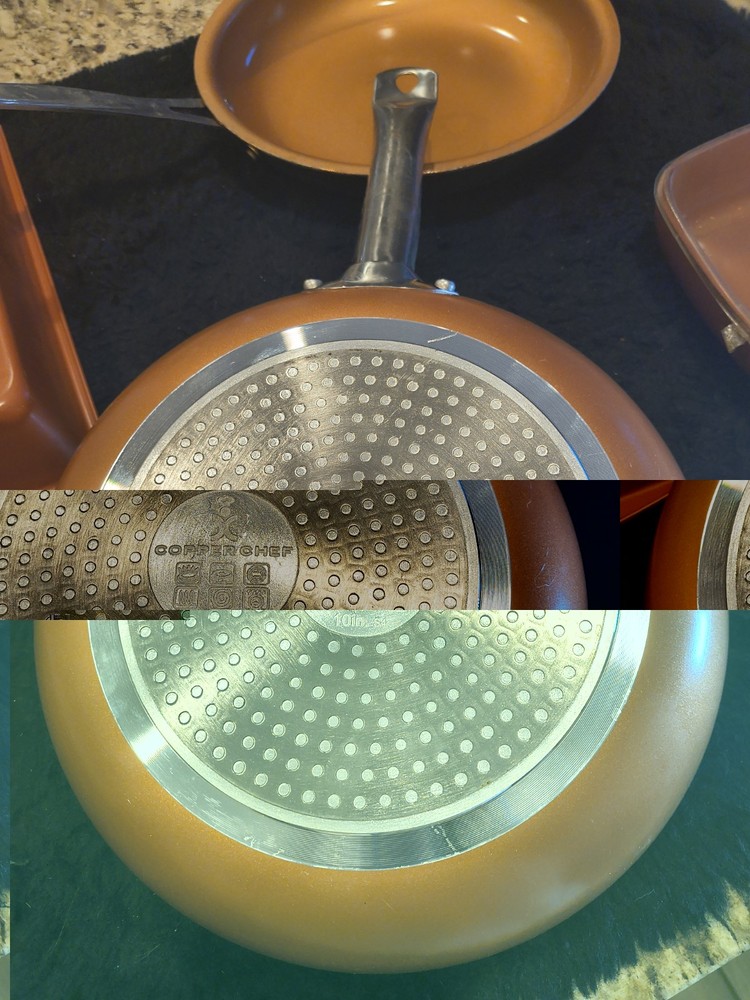 Copper Chef 4 Pan Set