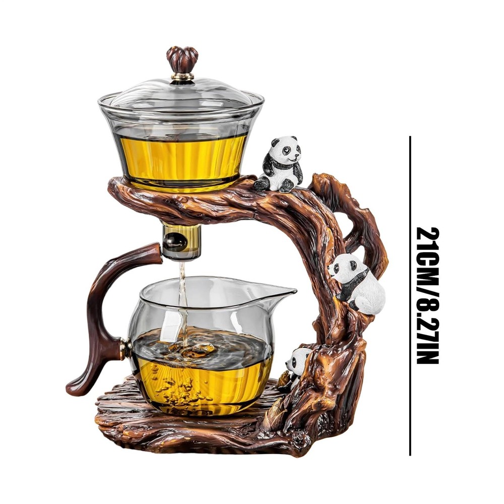 Magnetic Teapot Heat Resistant Semi Automatic Kettle Cute Teapot Drip Convenient