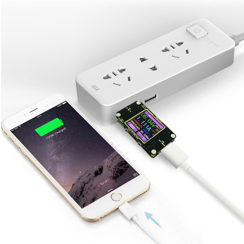 USB Power Meter Tester LCD Display Current Multimeter Voltmeter Detectors NEW US